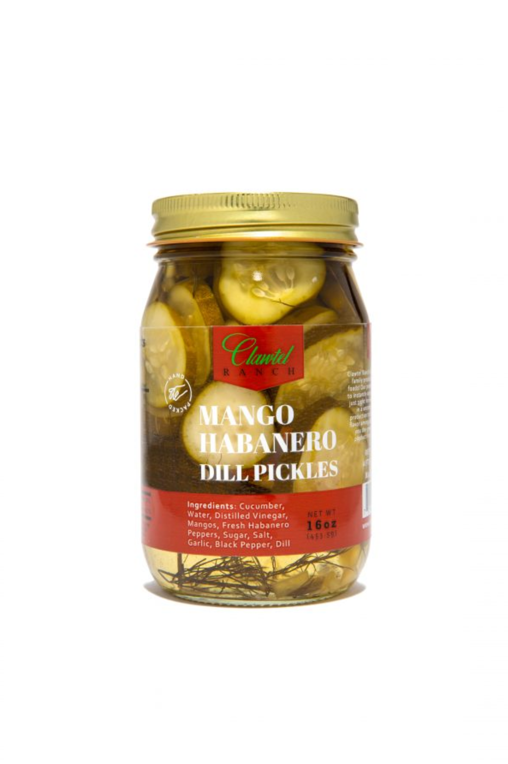 Mango Habanero Dill Pickles