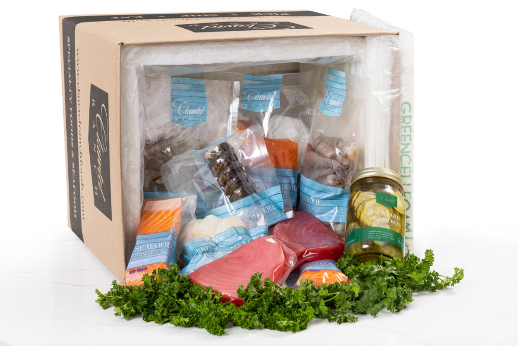 Fish & Shellfish Box – Clawtel Ranch Foods
